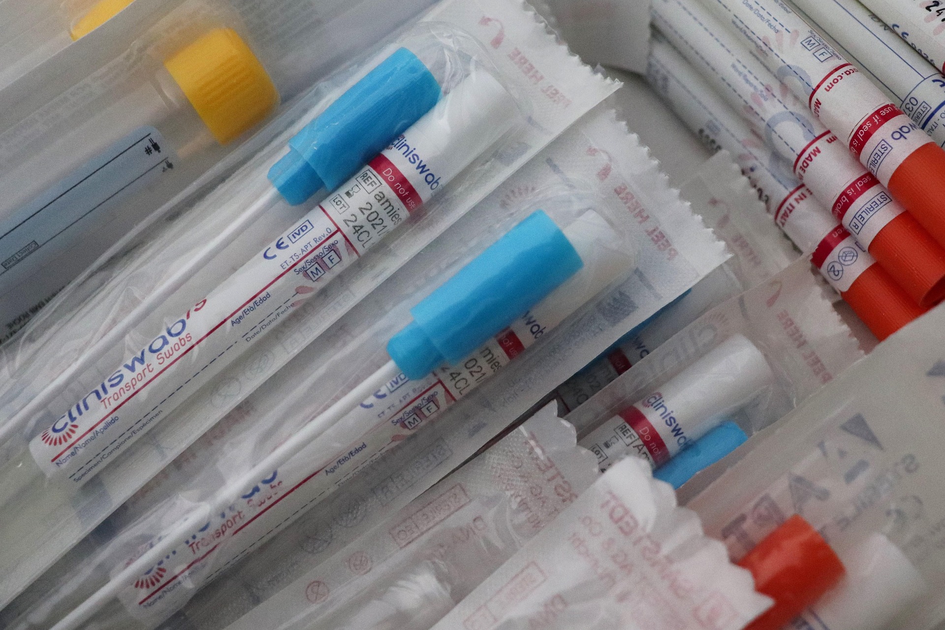 Plexpack packaging medical test kitsvisual